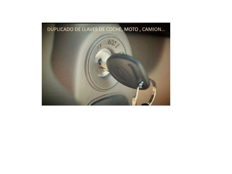 Llaves de coche Moya